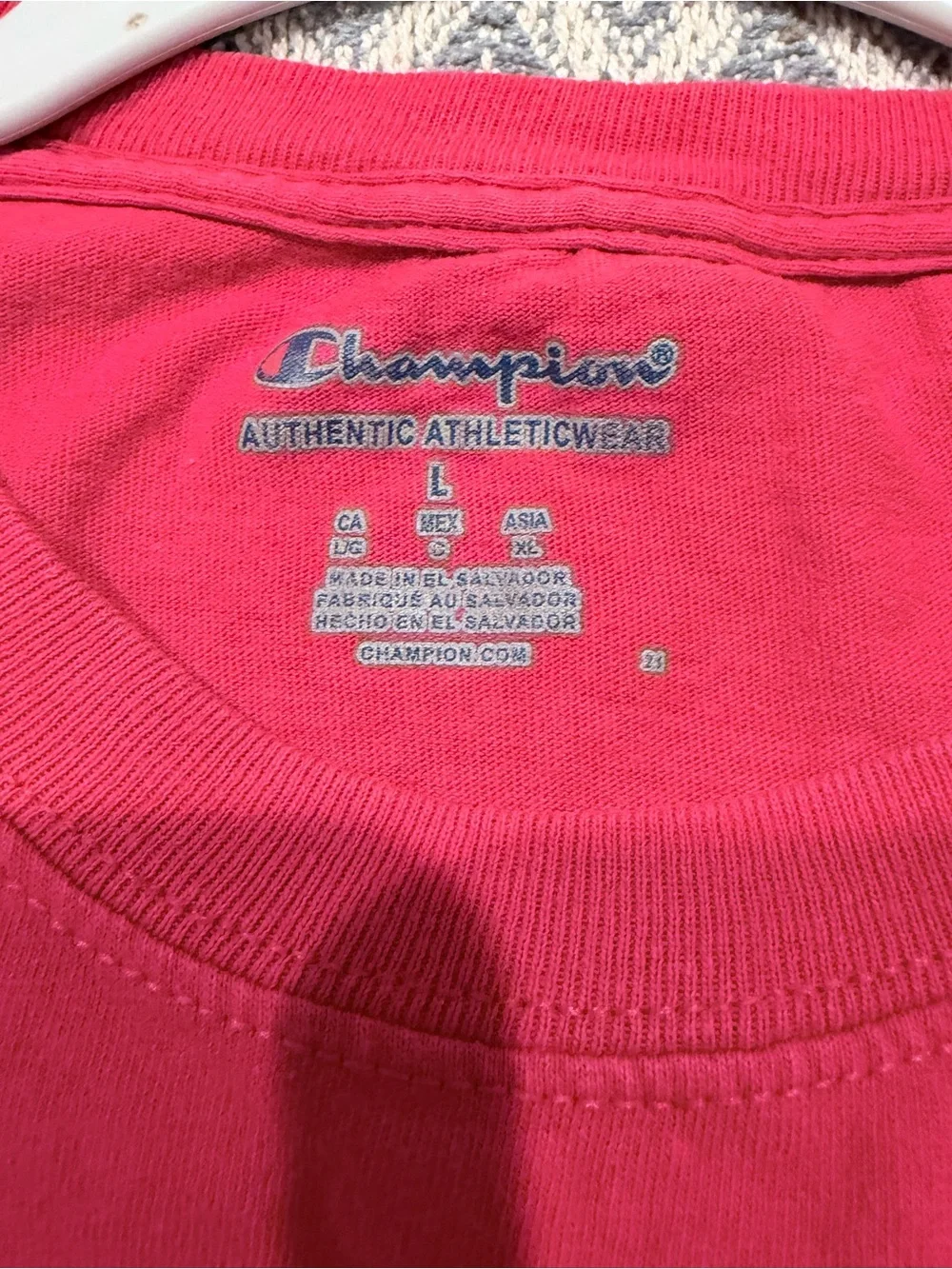 Champion Red SUNY Oneonta 'Red Dragons' Graphic Tee Large - Picture 3 of 6